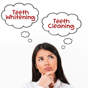 Difference B/w Teeth Whitening and Teeth Cleaning | Glendale